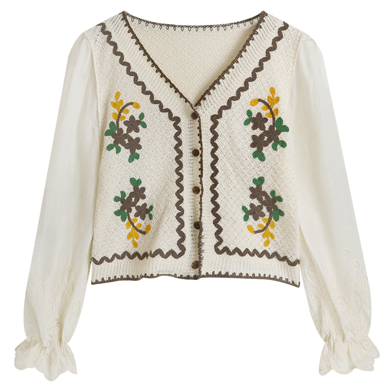 NO. 1541 NATURE CARDIGAN