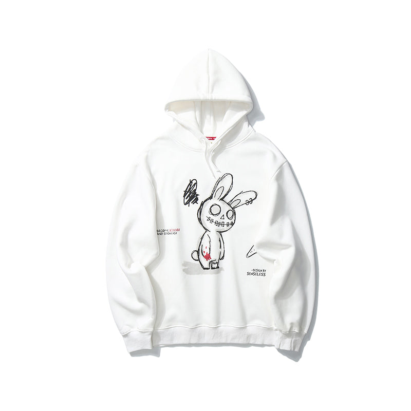 NO. 1094 SCARY BUNNY HOODIE