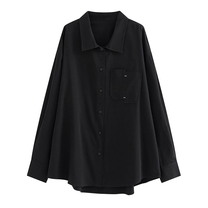 NO. 1445 OVERSIZED BUTTON UP