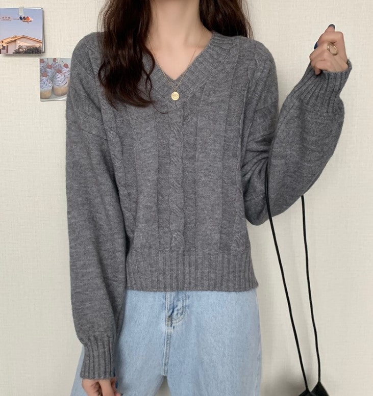 NO. 1553 OVERSIZED PULLOVER