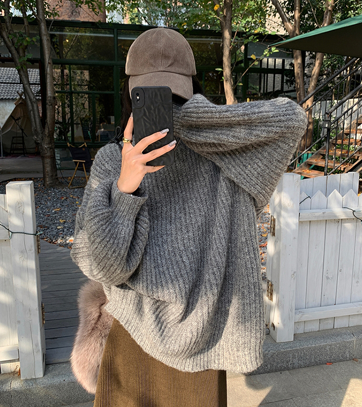 NO. 1658 OVERSIZED SWEATER CROOK9